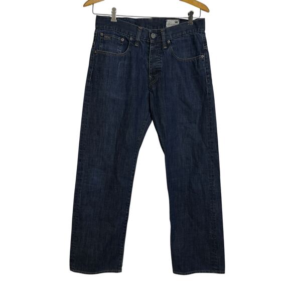 G-Star Raw 3301 Original Jeans Mens Size 30 Blue Straight Leg Button Fly 30x28.5 - Picture 1 of 14